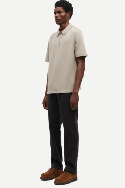 Samsøe Samsøe Saolli HZ polo 15513 Elephant skin Outlet