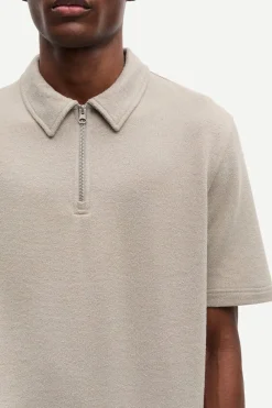 Samsøe Samsøe Saolli HZ polo 15513 Elephant skin Outlet