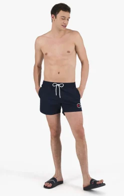 Champion Satin C Logo badeshorts Blå New