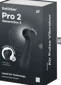 Satisfyer Pro 2 Generation 3 black lufttryksvibrator