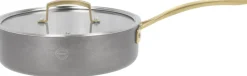 Pillivuyt Gourmet Sauterpande med låg Durance 24 cm Rustfrit stål