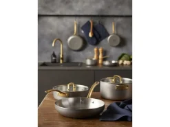 Pillivuyt Gourmet Sauterpande med låg Durance 24 cm Rustfrit stål