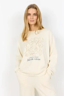 Dame soyaconcept SC-BANU 287 Sweatshirt Creme