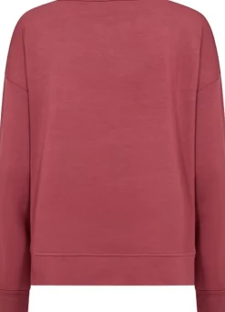 Dame soyaconcept SC-BANU 164 Sweatshirt Mørk rød