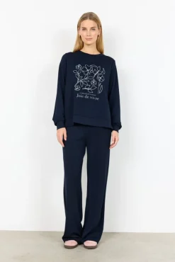 SC-BANU 287 Sweatshirt Navy>soyaconcept Discount