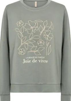 SC-BANU 287 Sweatshirt Støvet Grøn><noscript><img width=