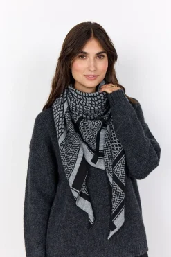 Dame soyaconcept SC-BUKET 3 Tørklæde Grå