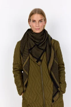 soyaconcept SC-BUKET 3 Tørklæde Oliven 97230c oliven Best