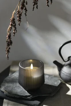 Uyuni Scented wax glass candle, Harmony, Smoke, 8,5x9,5 cm *