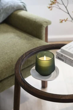 Uyuni Scented wax glass candle, Serenity, Green, 8,5x9,5 cm *