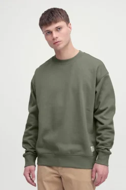 !Solid SDLenz Crew SW Sweatshirt21104222 Dusty olive