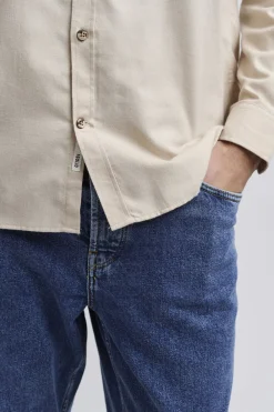 !Solid SDPete SH Shirt Humus melange Online