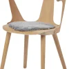 NATURES Collection Seat Cover, Short-Wool Curly New Zealand Sheepskin, Round Ø34 cm Light Discount