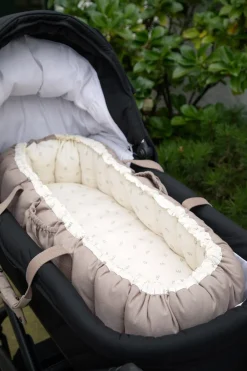 Sebra 3-i-1 Babynest, Sophora Leaves New