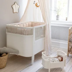 Børn Sebra Sengen, Baby & Jr. , classic white