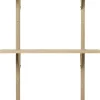 Ferm Living Sector Shelf T/N - Oak - Brass