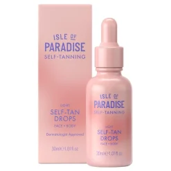 Isle of Paradis Self Tanning Drops - Selvbruner dråber Light Discount