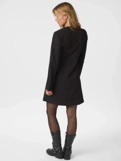 Neo Noir Sendra Eyelet Dress Black New