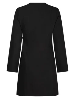 Neo Noir Sendra Eyelet Dress Black New