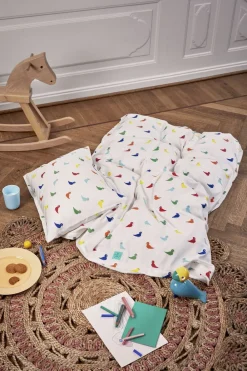 Børn Kay Bojesen Sengetøj Sangfugl junior 100x140cm DK multi