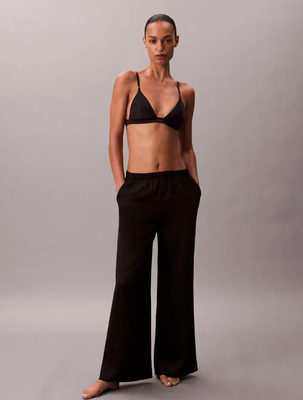 SENSUAL SATIN LOGO PANT>Calvin Klein Discount