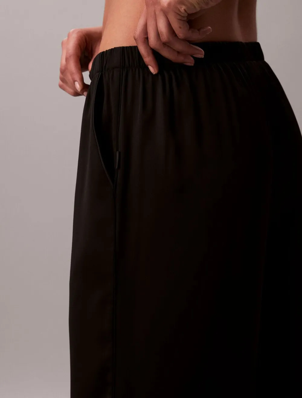 SENSUAL SATIN LOGO PANT>Calvin Klein Discount