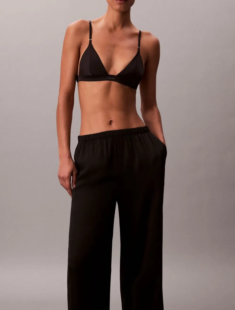 SENSUAL SATIN LOGO PANT>Calvin Klein Discount
