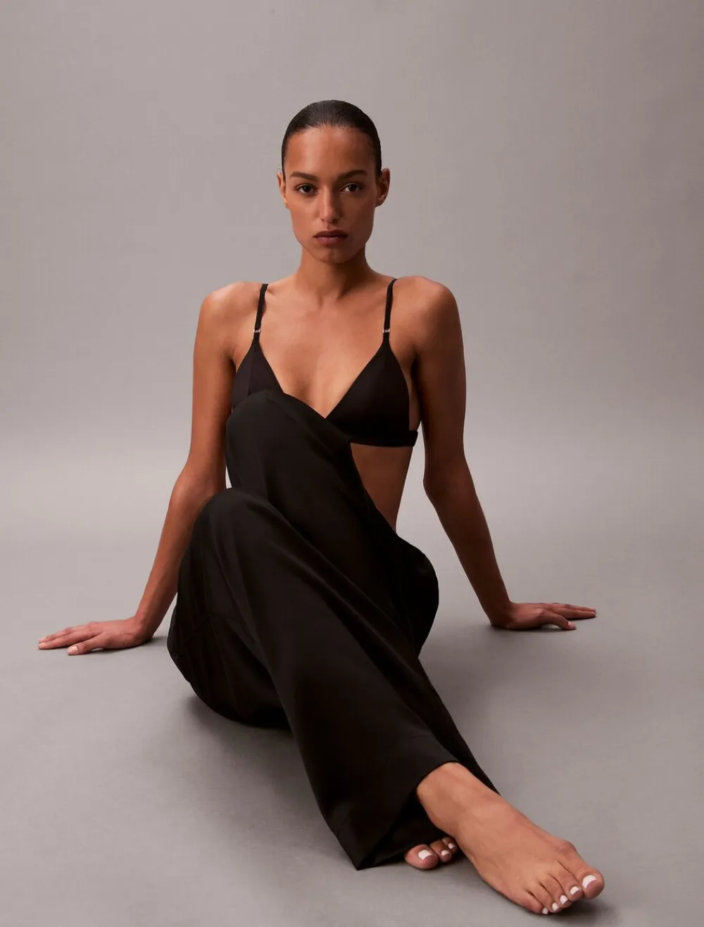 SENSUAL SATIN LOGO PANT>Calvin Klein Discount