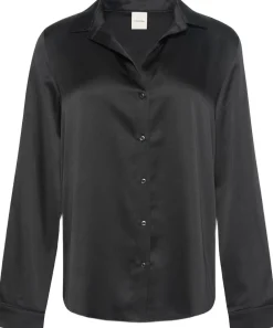 SENSUAL SATIN LOGO SHIRT>Calvin Klein Online