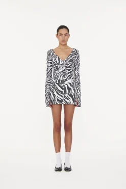 SEQUINS V-NECK TOP>ROTATE Birger Christensen Hot