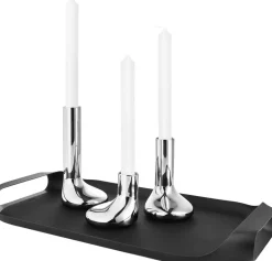 Eva Trio Serveringsbakke 43 x 25 cm black Clearance