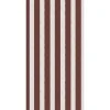 Serviet brune striber tekstil-look>Ib Laursen Hot