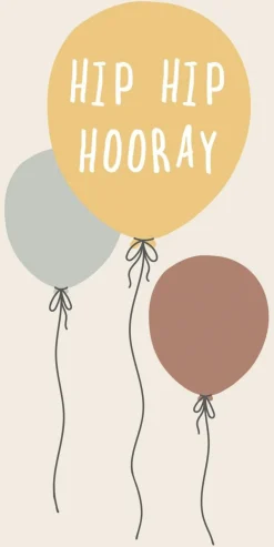 Ib Laursen Serviet Hip Hip Hooray