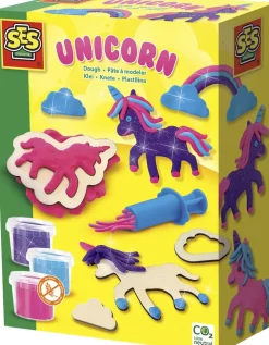 - Modellervoks - Enhjørning med glitter>SES Creative Hot