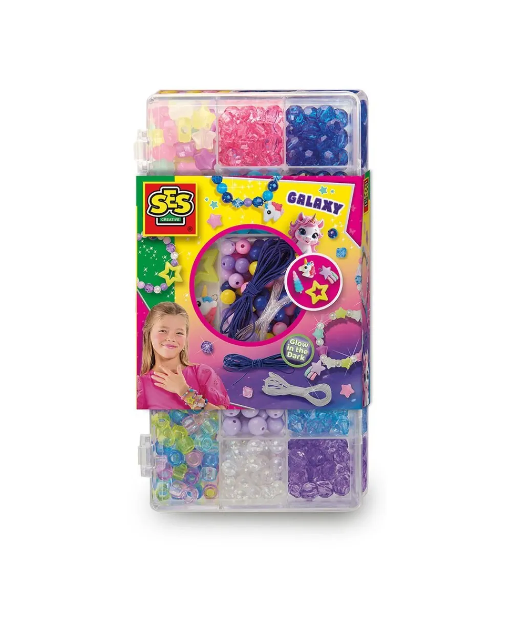 - Smykkesæt - Galaxy perler>SES Creative Hot