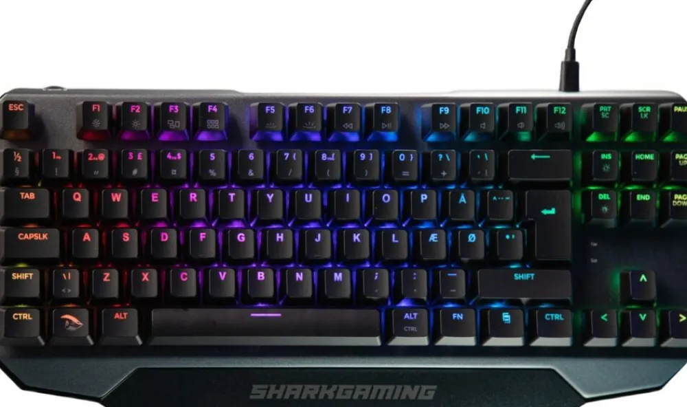 Shark Gaming Shark Venator K50-TKL Tastatur New