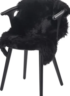 Sheepskin, Long-wool Black>NATURES Collection
