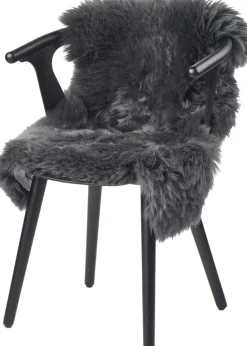 NATURES Collection Sheepskin, Long-wool Steel