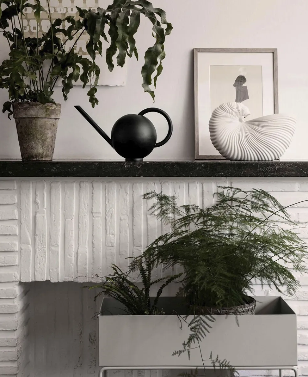 Shell Pot - Off-White>Ferm Living Clearance