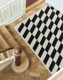 Shift Kelim Rug-W170 x L240-Black>Hay