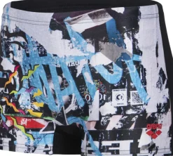 Arena Short Placement badebukser Multifarvet New