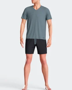 Impetus Short Pyjama Soft Premium Light blue New