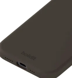 HoldIt Silicone Case iPhone 15 M&oslash;rkebrun Online