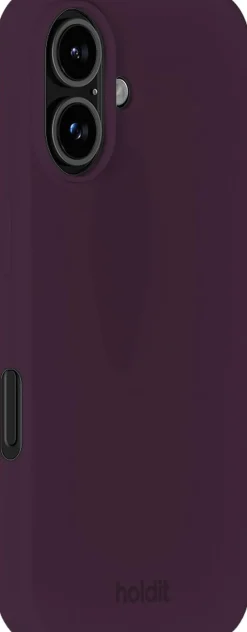 Dame HoldIt Silicone Case iPhone 16 Deep Plum