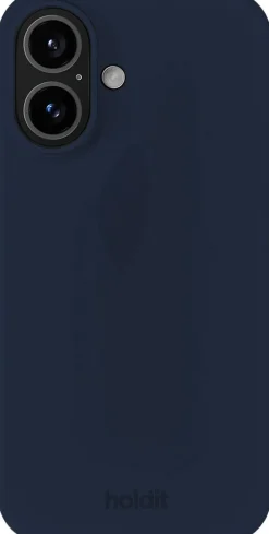 Silicone Case iPhone 16 Midnight Blue>HoldIt Outlet
