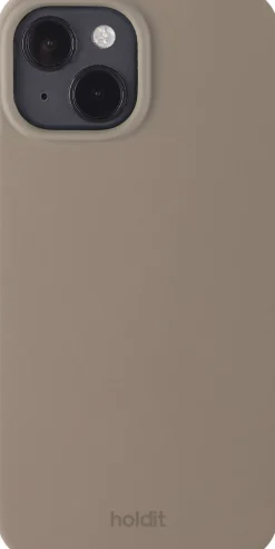 Dame HoldIt Silicone Case iPhone 15 Mocha Brown