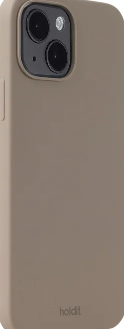 Dame HoldIt Silicone Case iPhone 15 Mocha Brown