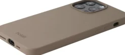 HoldIt Silicone Case iPhone 13 Pro Mocha Brown Lysebrun Sale