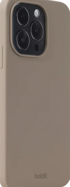 Dame HoldIt Silicone Case iPhone 15 Pro Mocha Brown