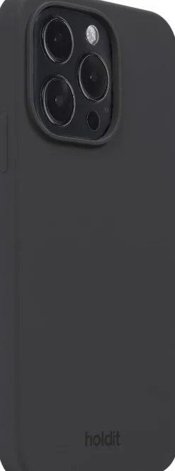 HoldIt Silicone Case iPhone 15 Pro Sort Best